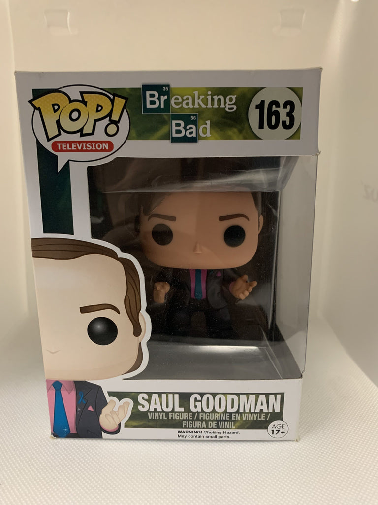 Hysterisk morsom jeg er enig Anonym Funko Pop! Breaking Bad Saul Goodman (Damaged Box) #163 – Undiscovered Realm
