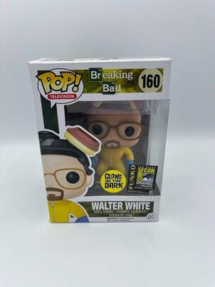 Funko Pop! Breaking Bad Walter White GITD Exclusive #160 (Light Box Damage)