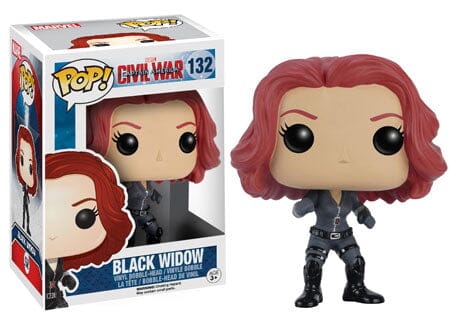 Funko Pop! Captain America Civil War Black Widow #132