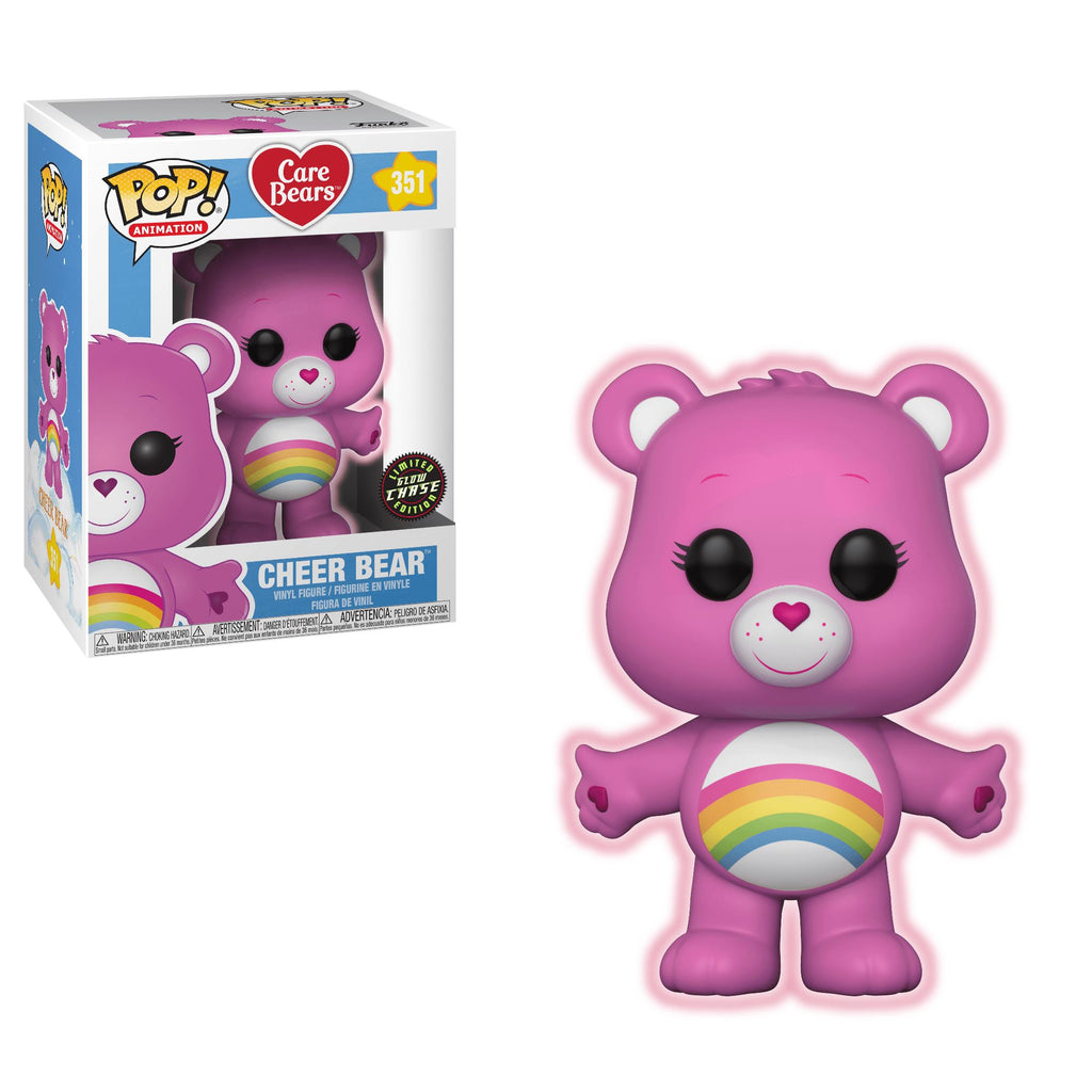 Funko Pop! Care Bears Cheer Bear Glow Chase #351