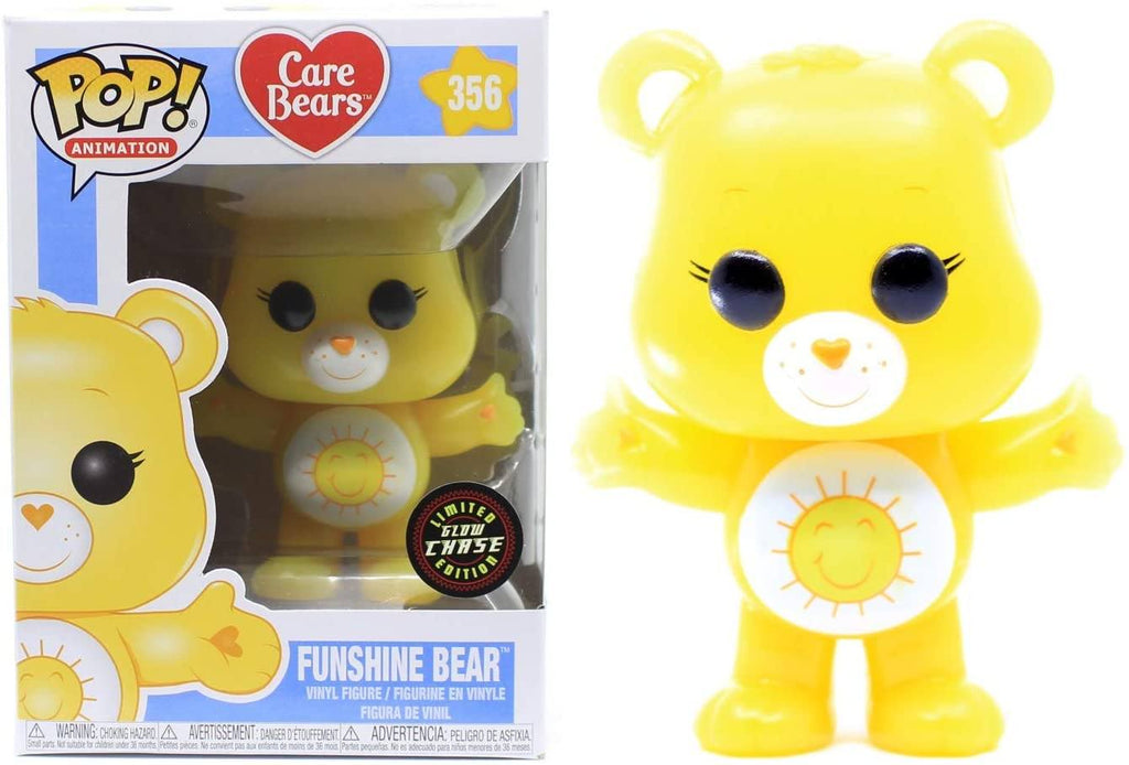Funko Pop! Care Bears Funshine Bear Glow Chase #356