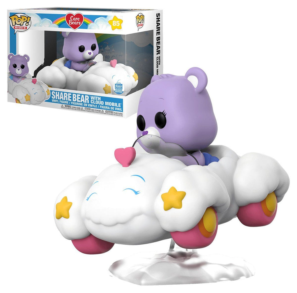 Funko Pop! Care Bears Share Bear with Cloud Mobile Exclusive #85