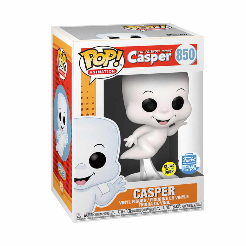 Funko Pop! Casper the Friendly Ghost Glow in the Dark Exclusive #850