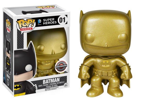 Funko Pop! DC Batman (Gold) Exclusive #01