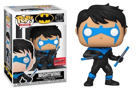 Funko Pop! DC Batman Nightwing (NYCC Official Sticker) Exclusive #364