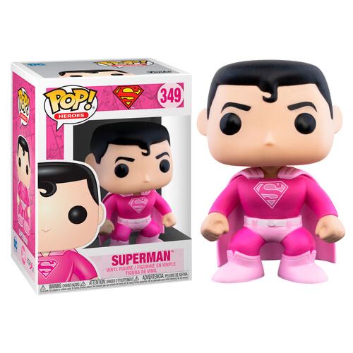 Funko Pop! DC Breast Cancer Awareness Superman #349