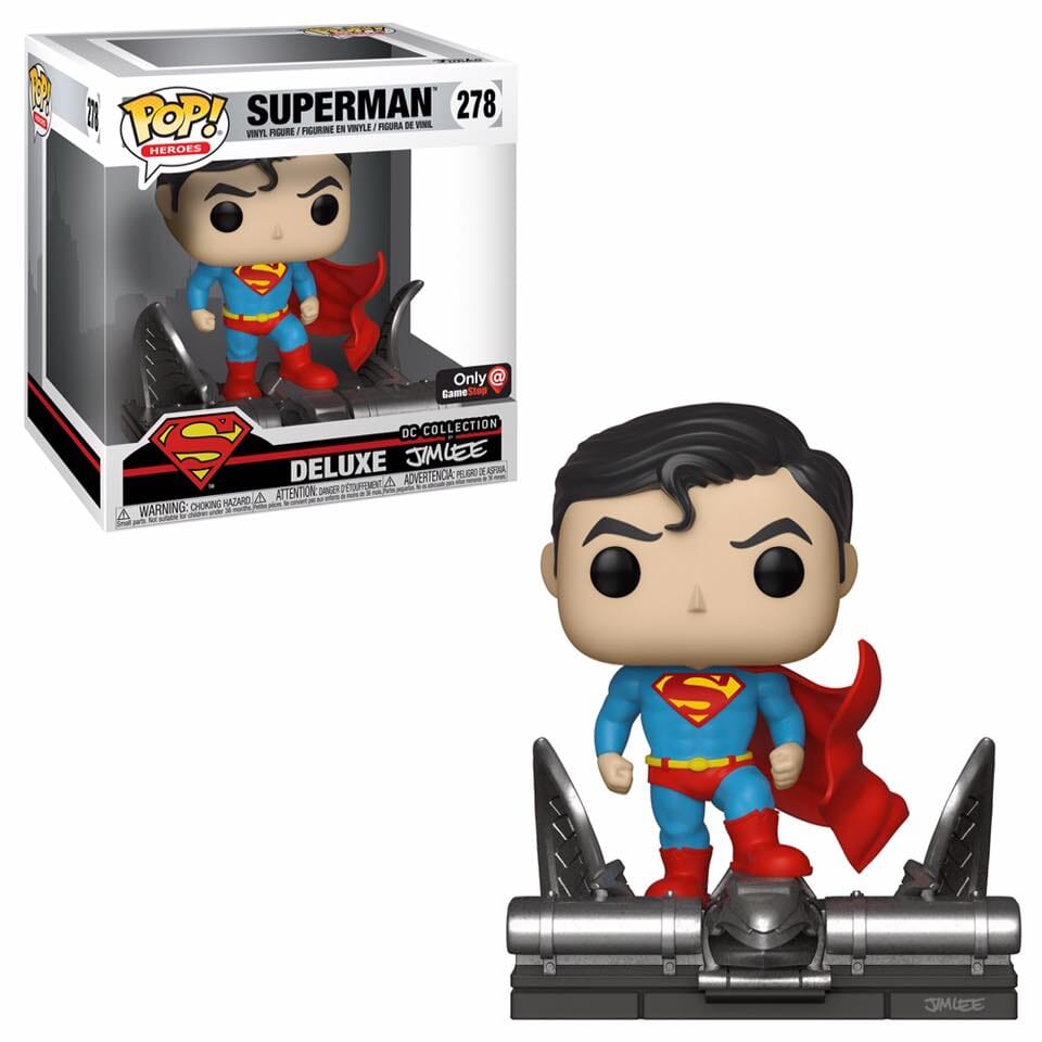 Funko Pop! DC Collection Jim Lee Deluxe Superman Exclusive #278
