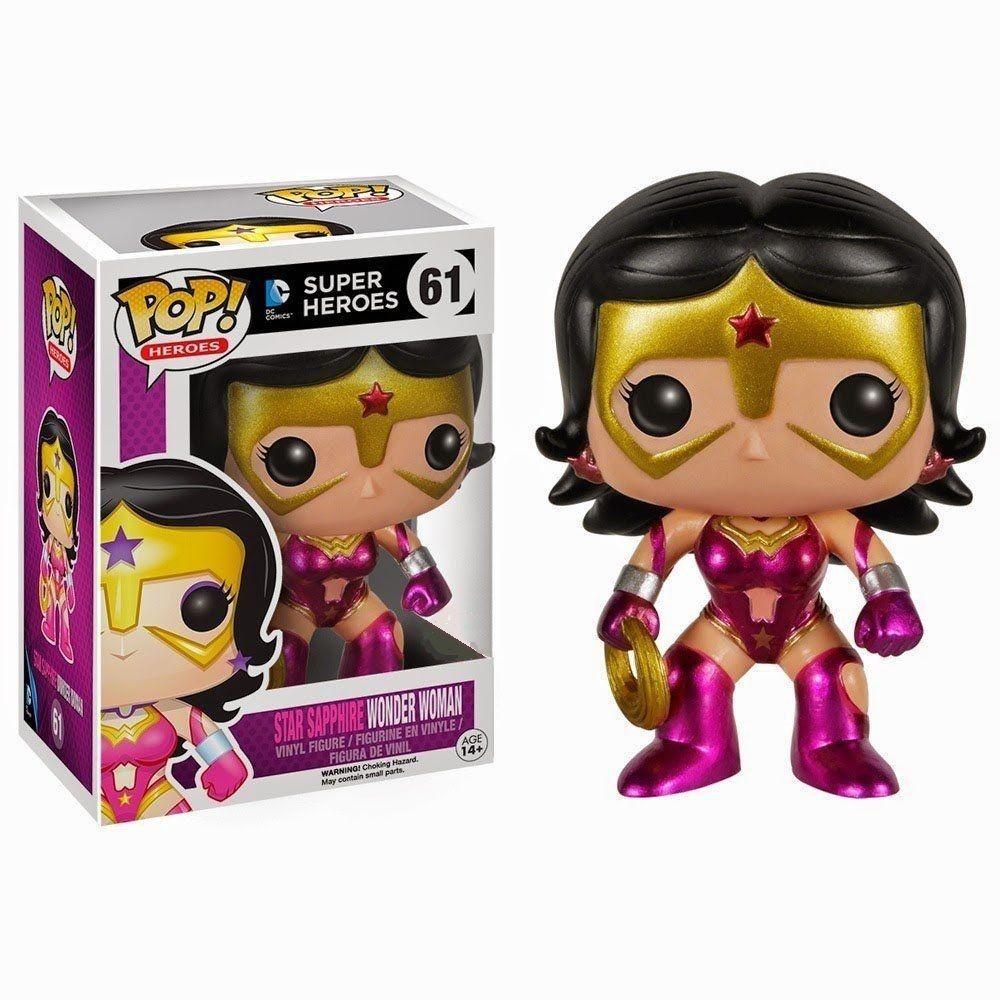 Funko Pop! DC Comics Star Sapphire Wonder Woman (Metallic) Exclusive #61