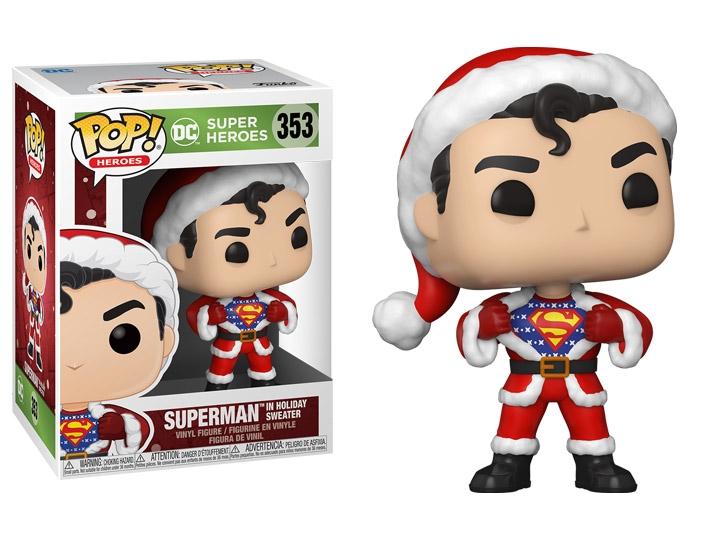 Funko Pop! DC Holiday Superman with Sweater #353
