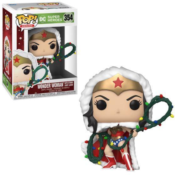 Funko Pop! DC Holiday Wonder Woman with Lights Lasso #354