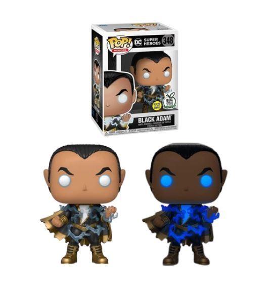 Funko Pop! DC Super Heroes Black Adam Glow in the Dark GID Exclusive #348