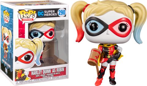 Funko Pop! DC Super Heroes Harley as Robin LA Comic Con Exclusive #290