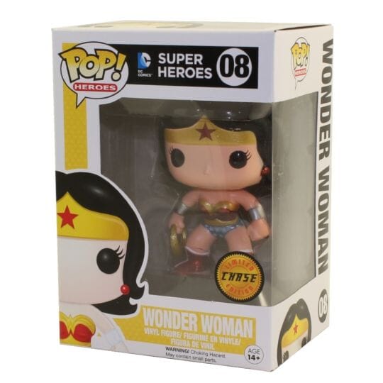 Funko Pop! DC Super Heroes Metallic Chase Wonder Woman #08