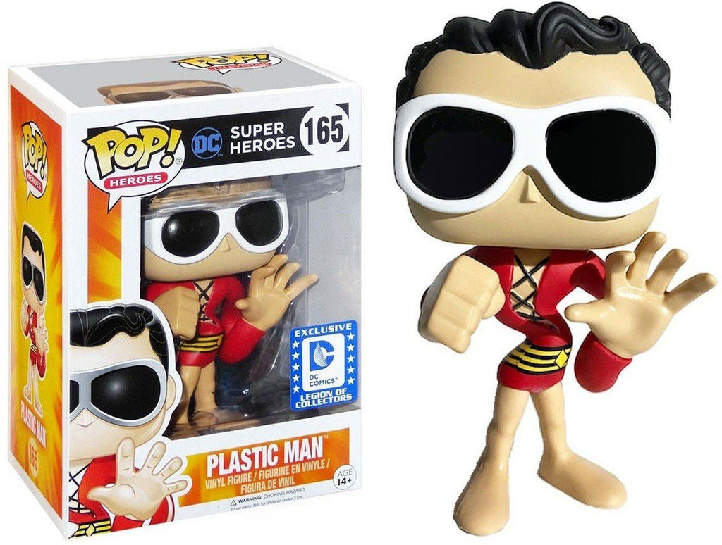 Funko Pop! DC Super Heroes Plastic Man Legion of Collectors Exclusive #165