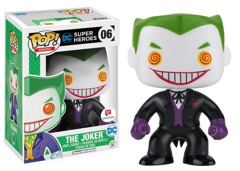 Funko Pop! DC Super Heroes The Joker (Black Suit) Exclusive #06