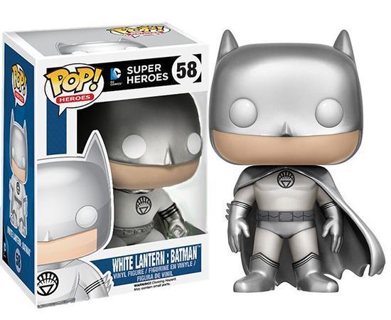 Funko Pop! DC Super Heroes White Lantern Batman Exclusive #58