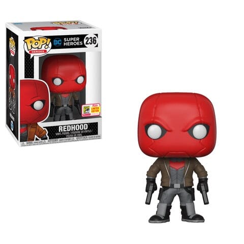 Funko Pop! DC Super Herors Red Hood SDCC Official Sticker Exclusive #236