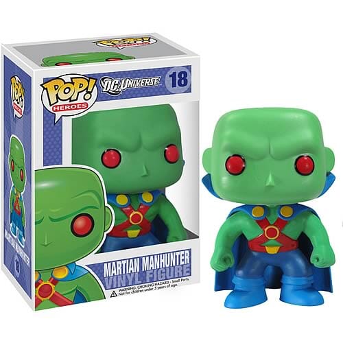 Funko Pop! DC Universe Heroes Martian Manhunter #18