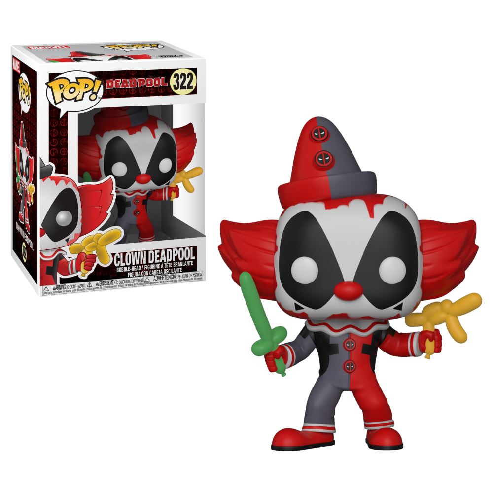 Funko Pop! Deadpool Clown Deadpool #322