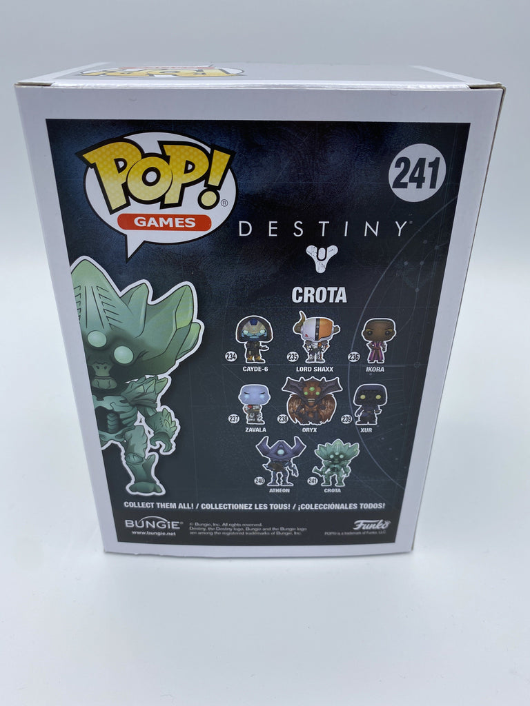 Funko Pop! Destiny Crota Glow in the Dark Exclusive Chase #241 Funko 