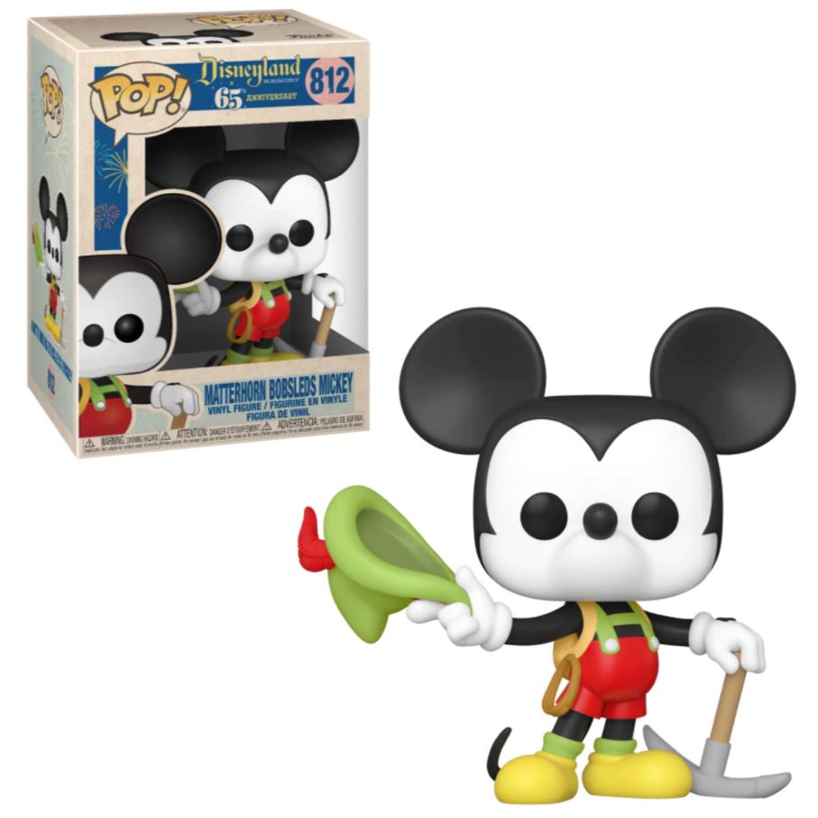 Funko Pop! Disney 65th Matterhorn Bobsleds Mickey (Lederhosen) #812