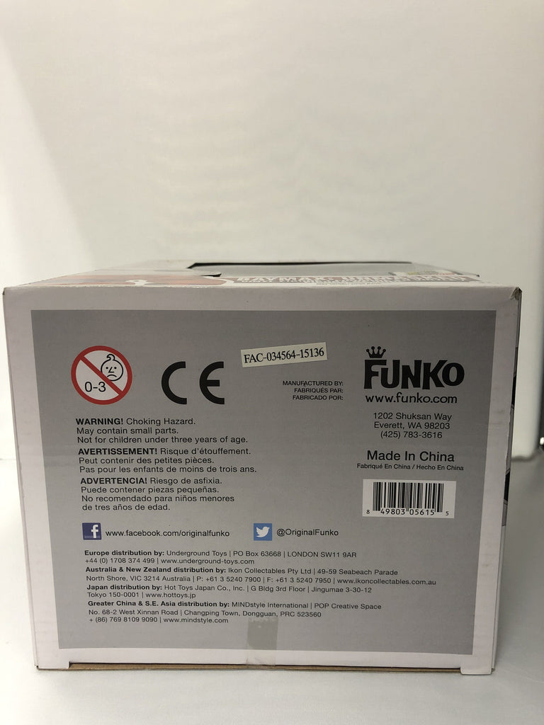 Funko Pop! Disney Big Hero Six Baymax: Unmasked SDCC Exclusive 6 Inch #143 Funko 