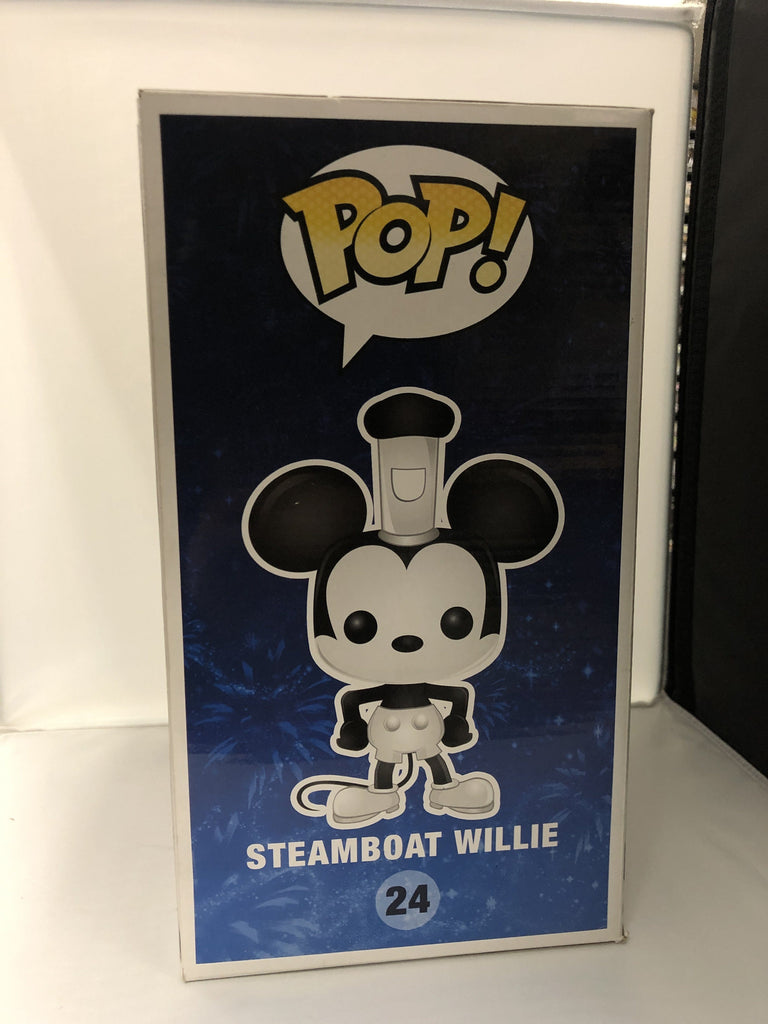 Funko Pop! Disney Giant Steamboat Willie Mickey Mouse Blue D23 Exclusive #24 Funko 