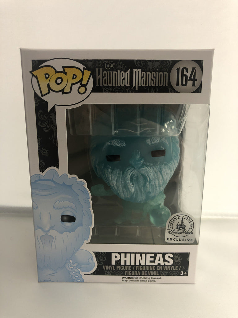Funko Pop! Disney Gus with Phineas Error Box The Haunted Mansion Disney Parks Exclusive #164 (Shelf Wear)