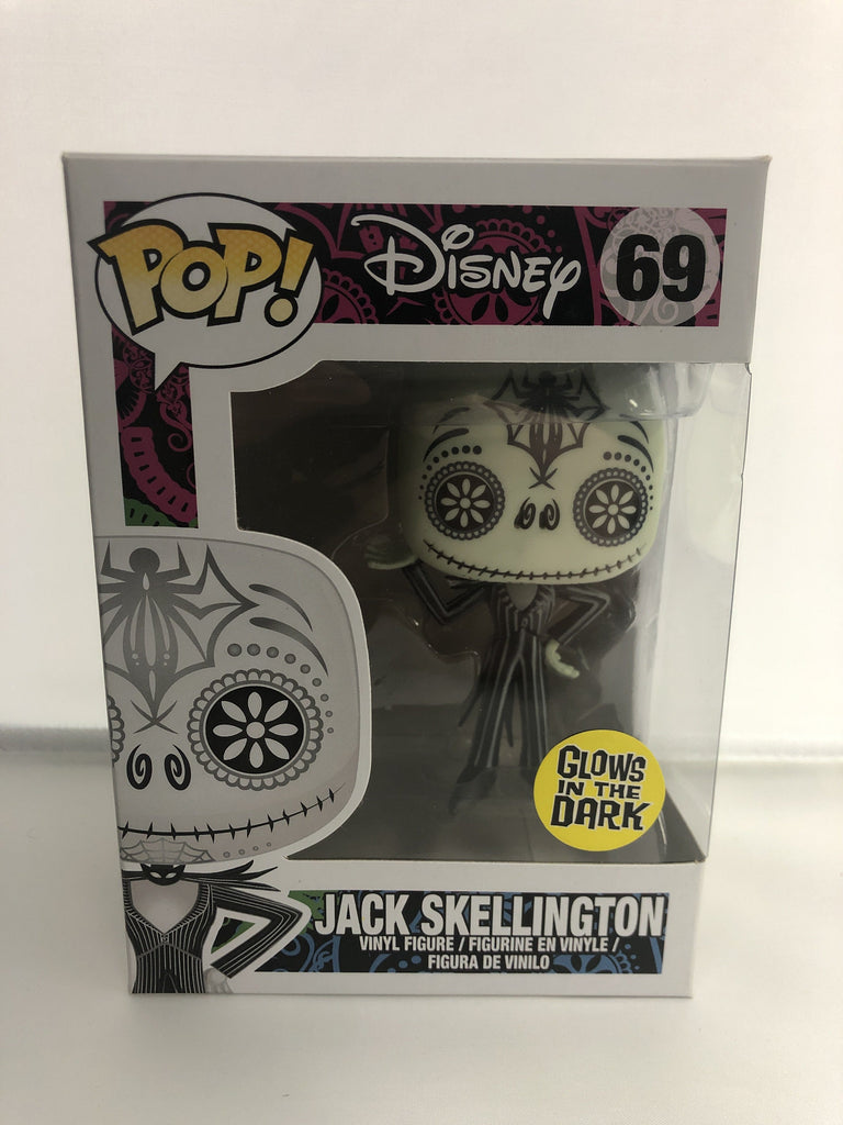 Funko Pop! Disney Jack Skellington Glow (GID) Day of the Dead Exclusive #69