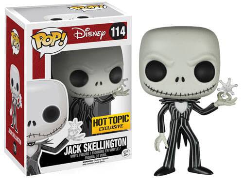 Funko Pop! Disney Jack Skellington with Snowflake Exclusive #114