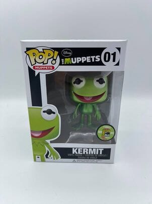 Funko Pop! Disney Kermit The Muppets Metallic Exclusive #01 (Light Box Damage)