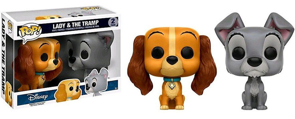 Funko Pop! Disney Lady and The Tramp Exclusive 2 Pack (Light Box Damage)