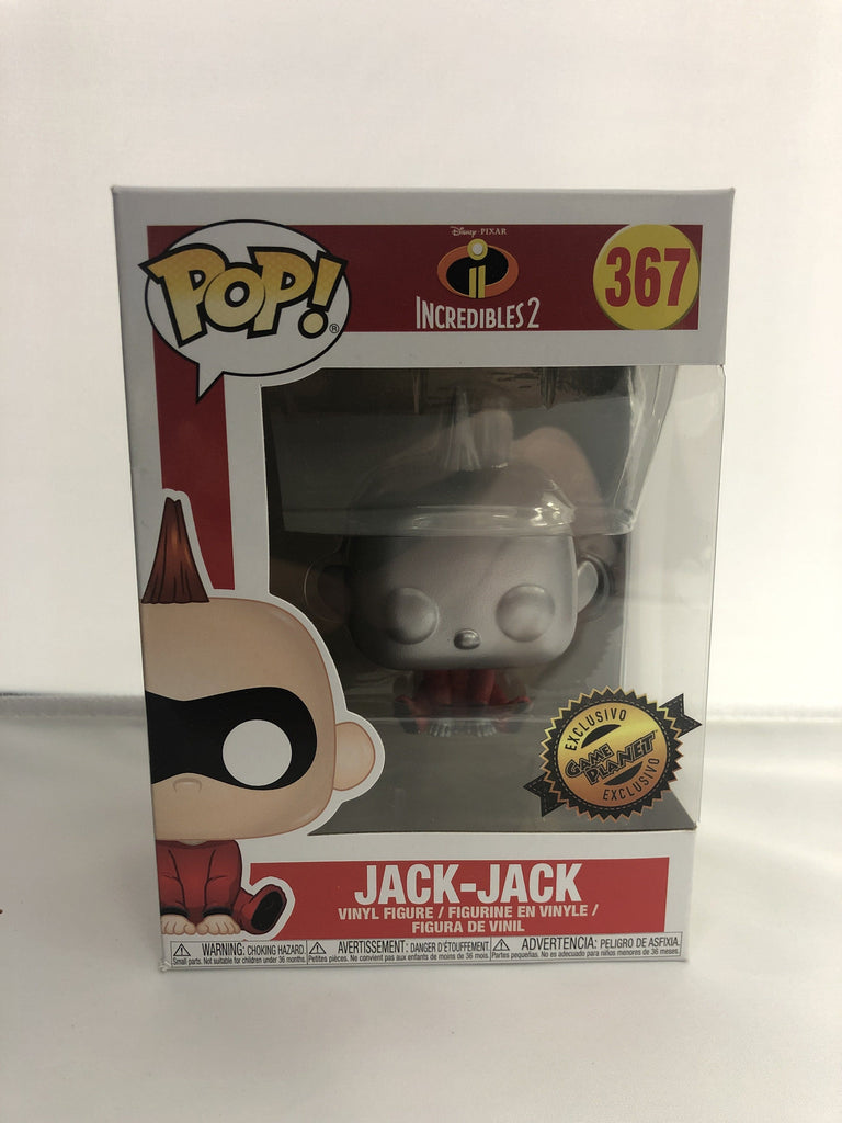 Funko Pop! Disney Metal Jack-Jack Game Planet Exclusive #367