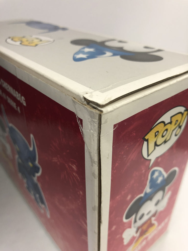 Funko Pop! Disney Metallic Sorcerer Mickey & Chernabog SDCC Exclusive *Damaged Box* Funko 