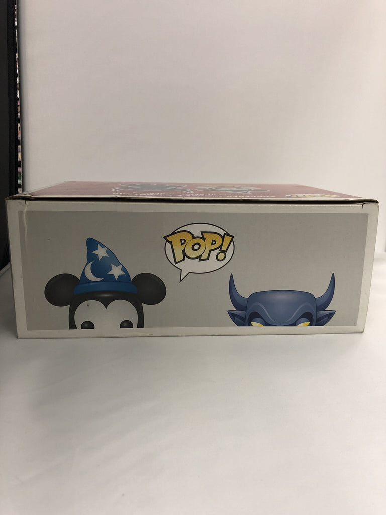 Funko Pop! Disney Metallic Sorcerer Mickey & Chernabog SDCC Exclusive *Damaged Box* Funko 