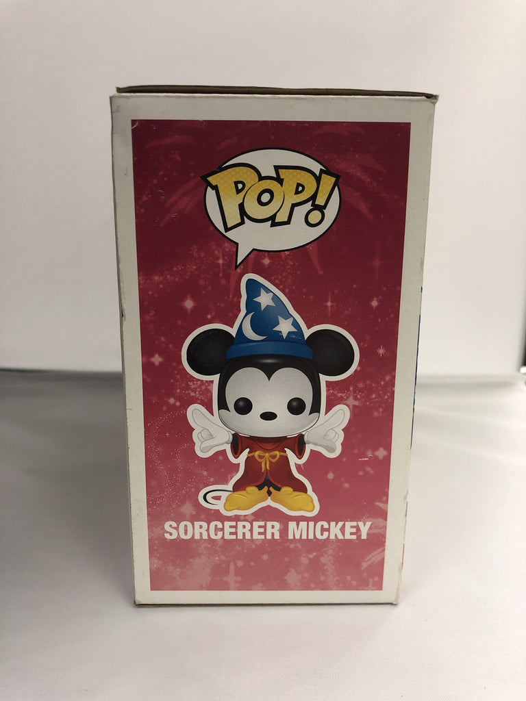 Funko Pop! Disney Metallic Sorcerer Mickey & Chernabog SDCC Exclusive *Damaged Box* Funko 