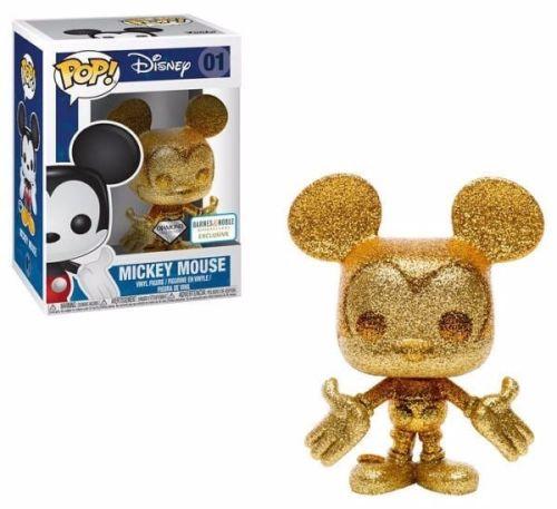 Funko Pop! Disney Mickey Mouse Gold Diamond Collection Exclusive #01