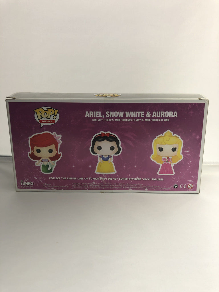 Funko Pop! Disney Minis Ariel, Snow White, and Aurora Mini 3 Pack Funko 