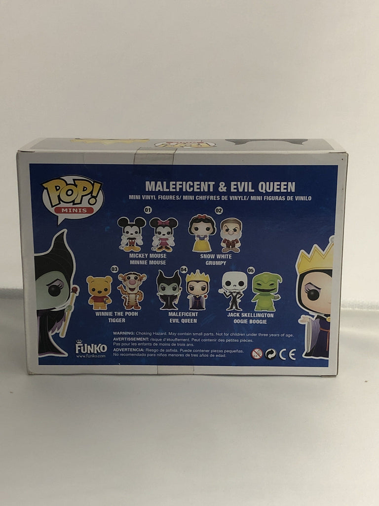Funko Pop! Disney Minis Maleficent and Evil Queen Mini 2 Pack #04 Funko 