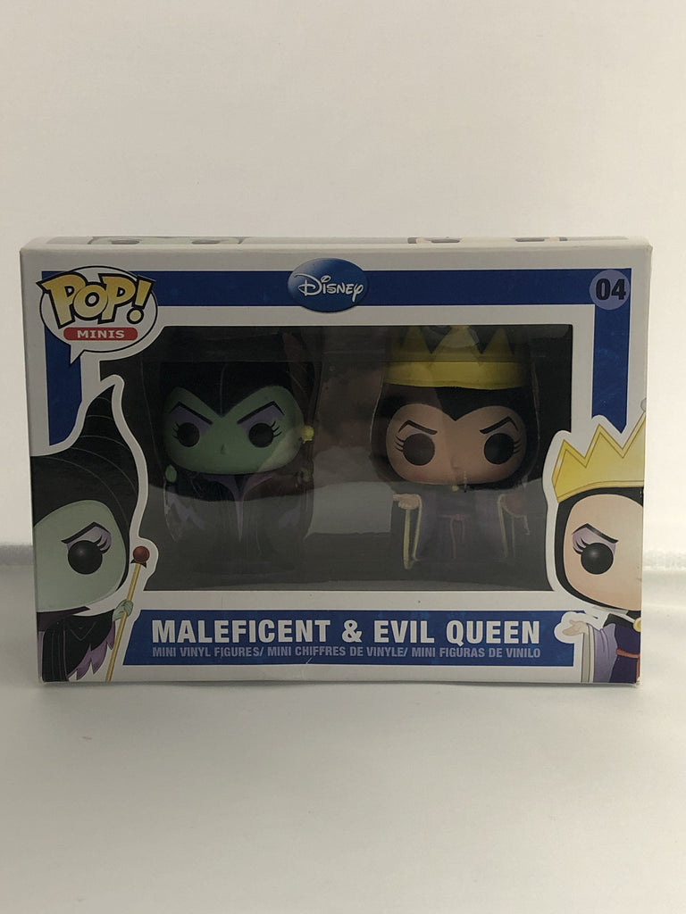 Funko Pop! Disney Minis Maleficent and Evil Queen Mini 2 Pack #04