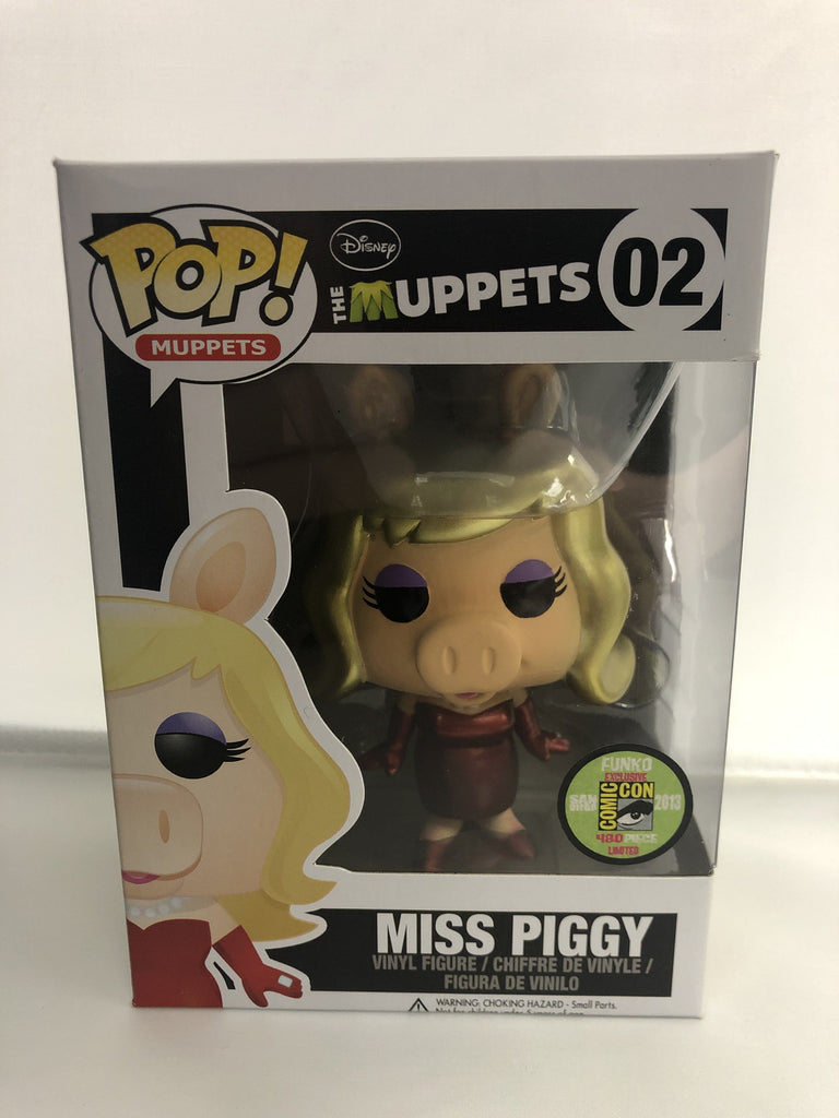 Funko Pop! Disney Miss Piggy The Muppets Metallic SDCC Exclusive #02