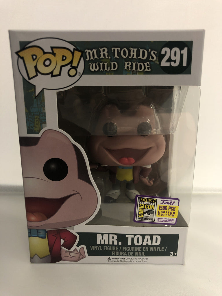 Funko Pop! Disney Mr. Toad SDCC Exclusive Mr Toad's Wild Ride #291