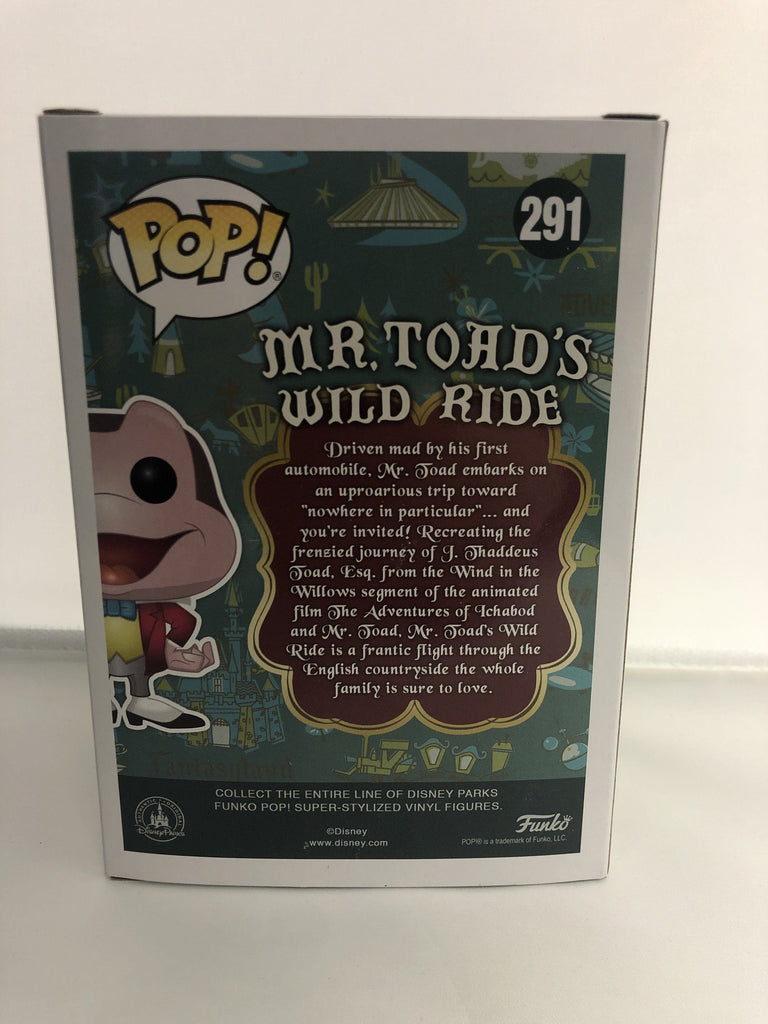 Funko Pop! Disney Mr. Toad SDCC Exclusive Mr Toad's Wild Ride #291 Funko 