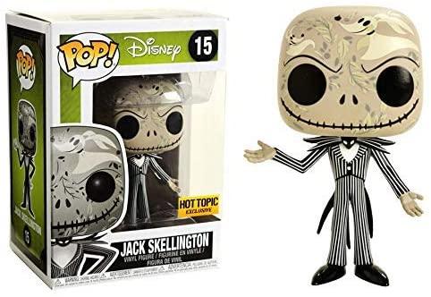 Funko Pop! Disney Nightmare Before Christmas Jack Skellington (Zero Artwork) Exclusive #15