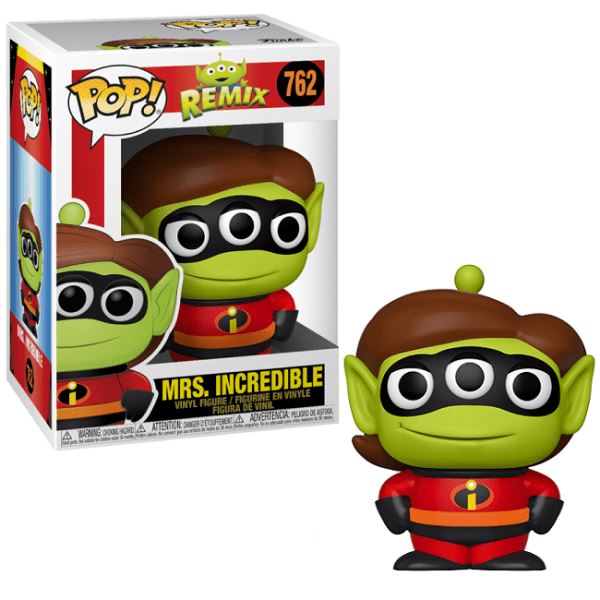 Funko Pop! Disney Pixar Mrs. Incredible Alien Remix #762 