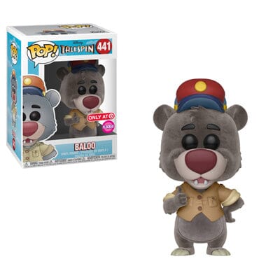 Funko Pop! Disney Tailspin Flocked Baloo Exclusive #441