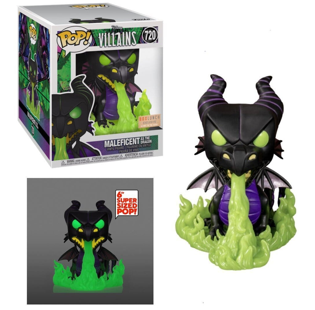 Funko Pop! Disney Villains Maleficent as the Dragon (Glow in the Dark) 6 Inch # 720