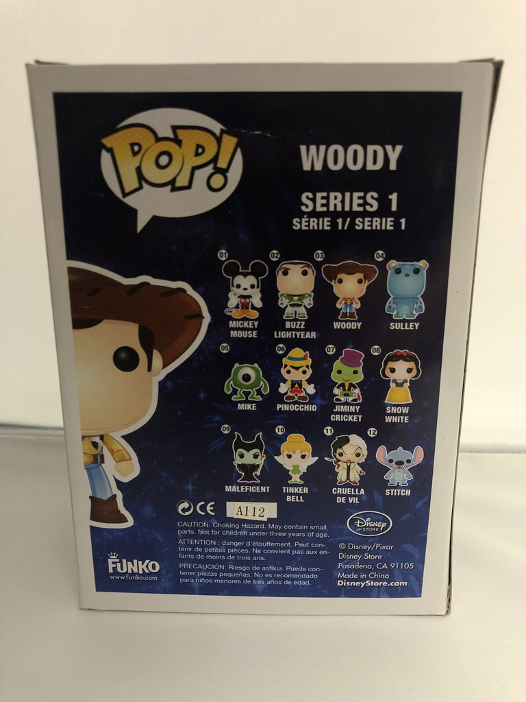 Funko Pop! Disney Woody Non Bobble (Disney Store Box) Toy Story #03 Funko 