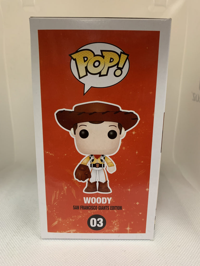 Funko Pop! Disney Woody San Francisco Giants Exclusive Special Events Toy Story #03 Funko 