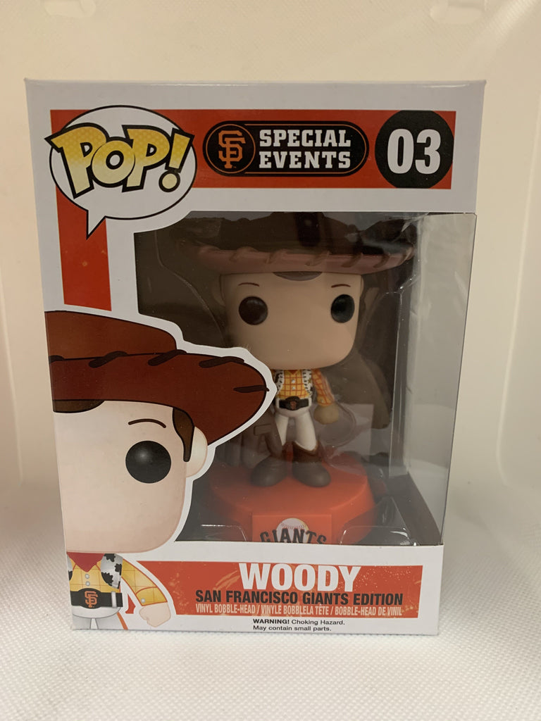 Funko Pop! Disney Woody San Francisco Giants Exclusive Special Events Toy Story #03